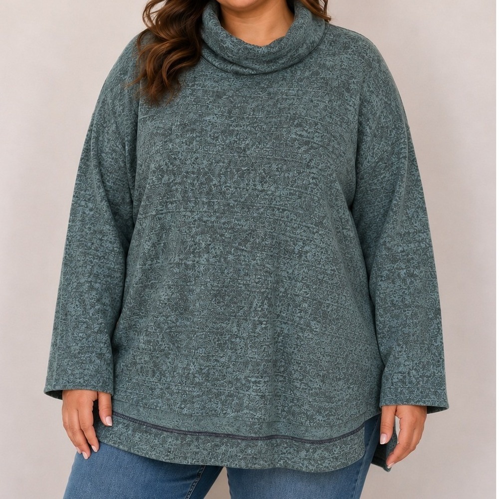 Columbia Cowl Neck Fleece Pullover Outdoors Hiking Gorpcore Granola Camping Cozy